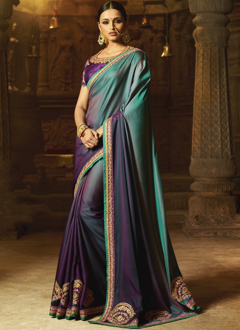 plane party wear sarees