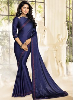 Classy Look Diamond Work Sarees