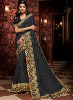 Exclusive Soft Silk Saree With Elegant Border