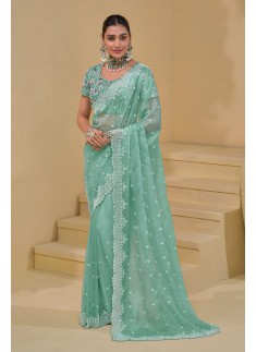 This Designer Saree  Contemporary Draping With A M