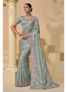 This Designer Saree  Contemporary Draping With A M